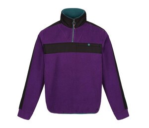 REGATTA RGF671 - Fleece with zip collar Juniper / Black