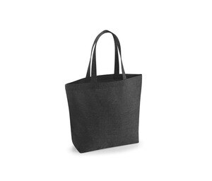 WESTFORD MILL WM965 - Recycled polycotton maxi shopping bag Black