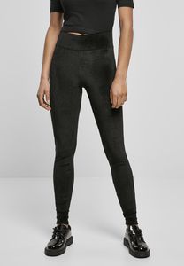 Urban Classics TB4546C - Ladies High Waist Velvet Leggings