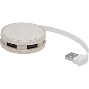 PF Concept 124309 - Kenzu USB hub i hvedestrå
